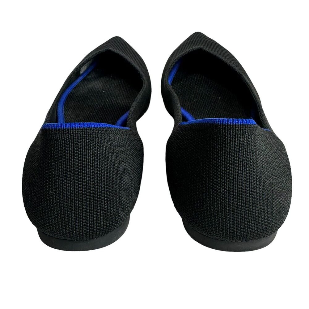 Rothy’s The Point Slip On Black Flats Women’s Size 7.5 - Picture 4 of 5